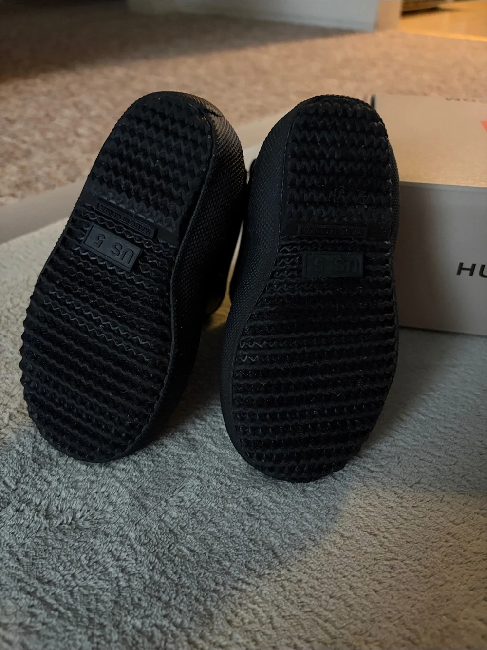 Hunter Kids Black Boots (Little Kid)
